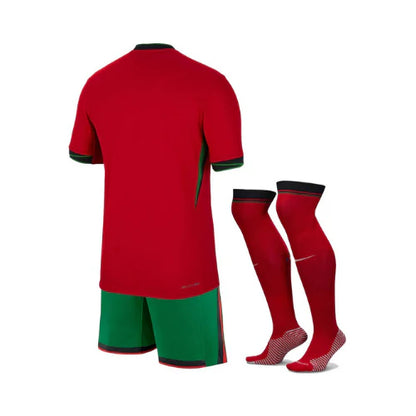 Kit de Criança - Portugal Principal 24/25 - Euro 2024