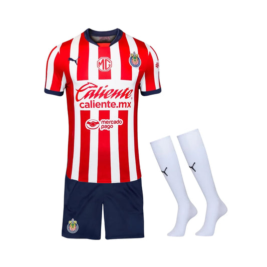 Kit de Criança - Guadalajara Chivas Principal 24/25