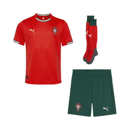 Kit de Criança - Portugal Principal 25/26 - Mundial 2026