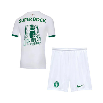 Kit de Criança - Sporting Alternativa 24/25 - Edição Bicampeão
