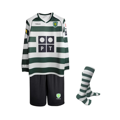 Kit de Criança - Sporting Principal 02/03 - Manga Comprida